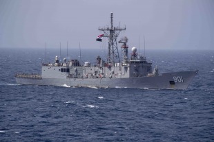 Guided missile frigate USS Fahrion (FFG-22) 1