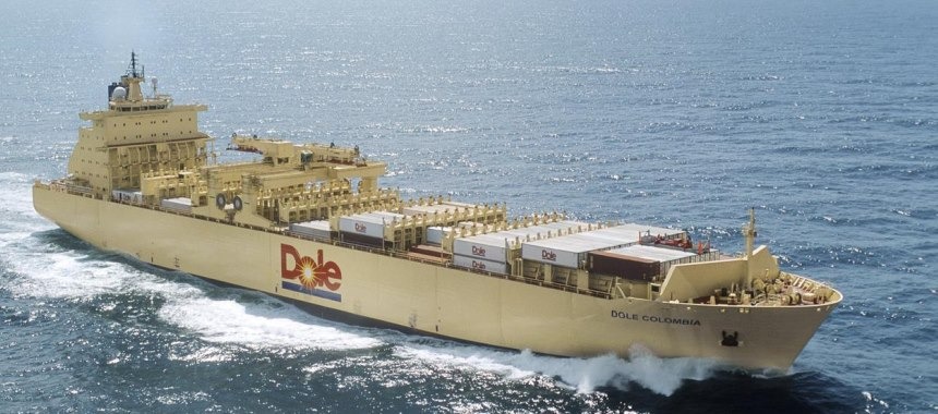 Доставка рефрижераторных контейнеров на судах «Dole Chile» и «Dole Columbia»
