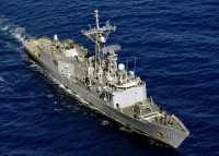 Guided missile frigate USS Reuben James (FFG-57)