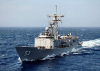 Guided missile frigate USS Hawes (FFG-53)