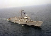 Guided missile frigate USS Clark (FFG-11)