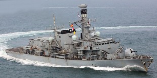 Guided missile frigate HMS Sutherland (F81) 0