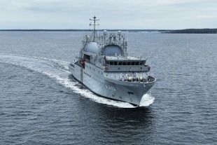 Signals intelligence gathering vessel HSwMS Artemis (A202) 0
