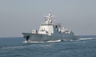 Guided missile destroyer Suzhou (DDG 132) 0