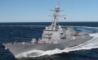 Guided missile destroyer USS Thomas Hudner (DDG-116)