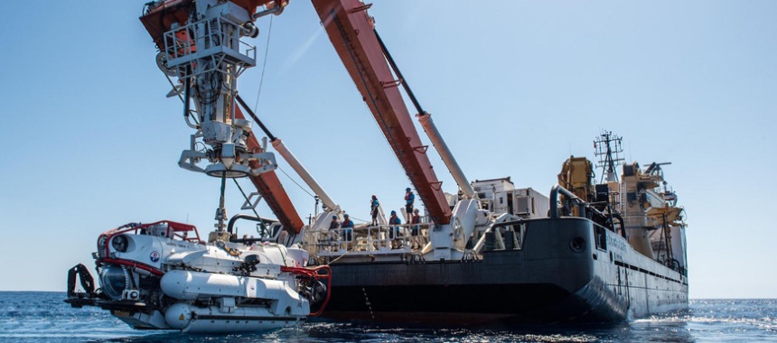 Подводный аппарат SRV 1 для спасения экипажей подводных лодок
