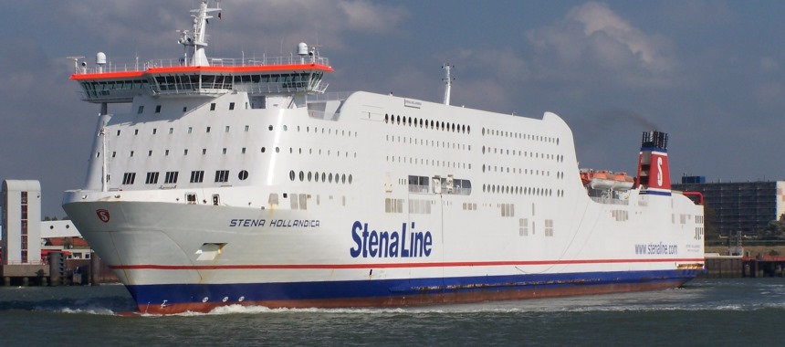 Паром типа Ro-Ro Stena Hollandica 2001 года постройки