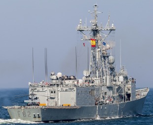 Guided missile frigate SPS Victoria (F82) 1