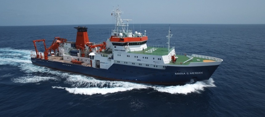 Самое современное научно-исследовательское судно «Maria S. Merian»