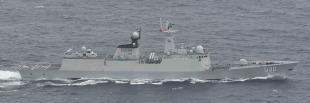 Guided missile frigate Rizhao (598) 1