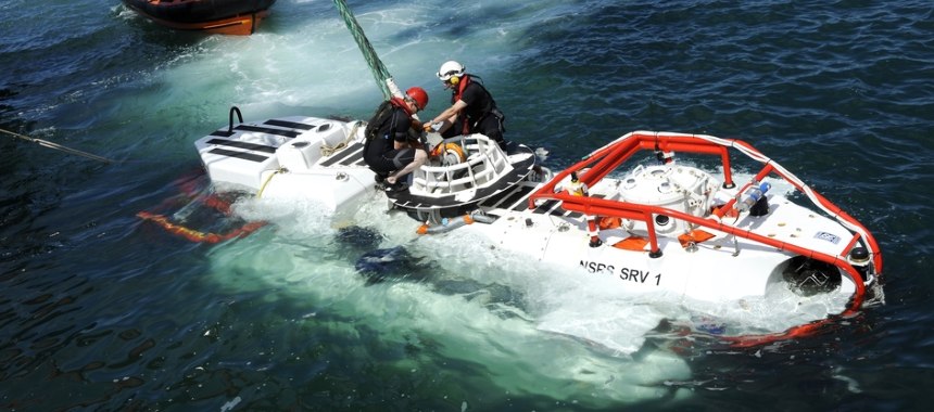 Спасательный подводный аппарат SRV 1
