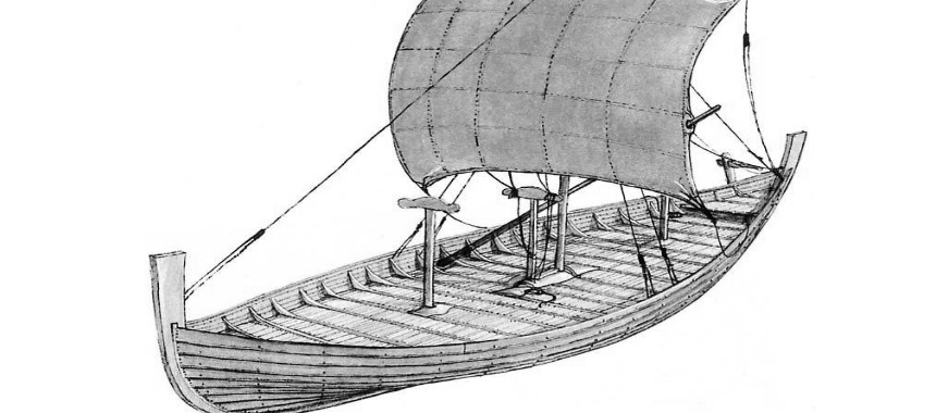 Грузовое судно викингов кнорр