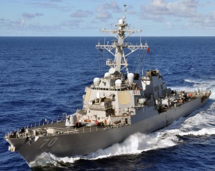 Guided missile destroyer USS Hopper (DDG-70) 3