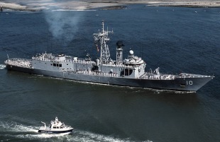 Guided-missile frigate USS Duncan (FFG 10) 1