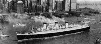 Легендарный океанский лайнер «Queen Mary» компании «Cunard White Star»
