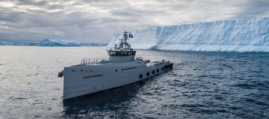 Судно «Ocean Warrior» - новое оружие Sea Shepherd против китобоев
