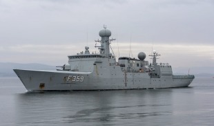 Ocean patrol vessel HDMS Vædderen (F 359) 2
