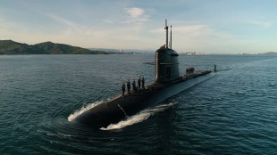 Diesel-electric submarine KD Tun Abdul Razak 0