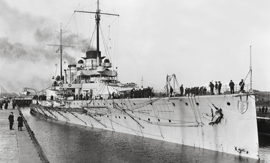 Немецкий крейсер Гёбен