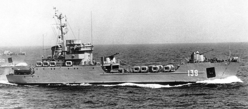 Первые десантные корабли советского флота