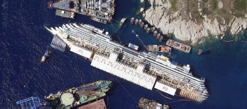 Уже год как потерпел аварию круизный лайнер «Costa Concordia», что изменилось?