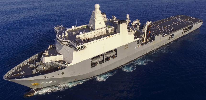 Joint logistic support ship HNLMS Karel Doorman (A833) — Shipshub