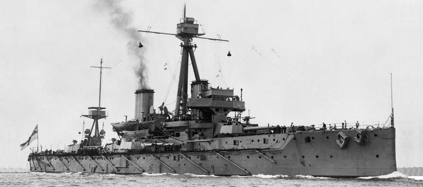 Британский дредноут HMS Dreadnought