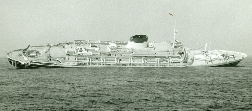 Крен судна Andrea Doria