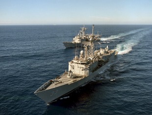 Guided missile frigate USS Jarrett (FFG-33) 2
