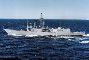 Guided missile frigate USS Clifton Sprague (FFG-16) 1