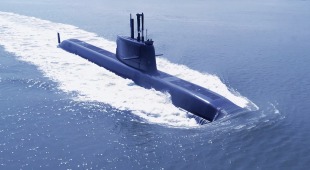 Diesel-electric submarine ROKS Dosan Ahn Changho (SS-083) 1