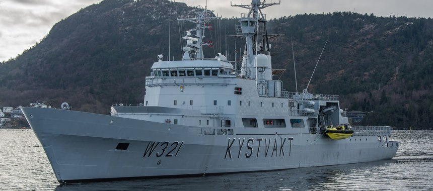 Патрульный корабль KV Senja класса Nordkapp