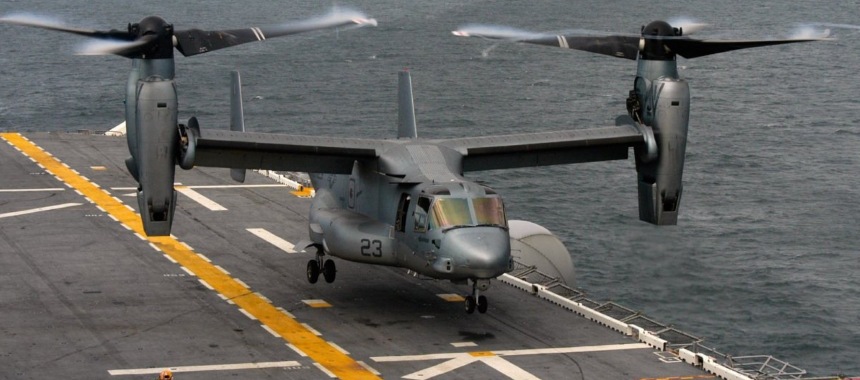 Десантный конвертоплан MV-22B Osprey