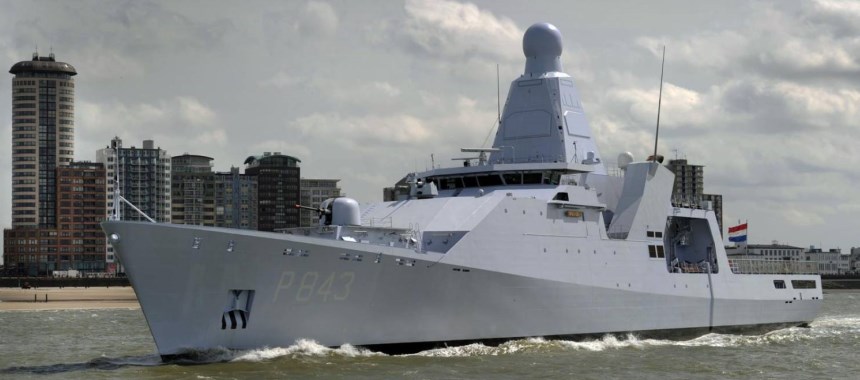 Большой патрульный корабль HNLMS Groningen