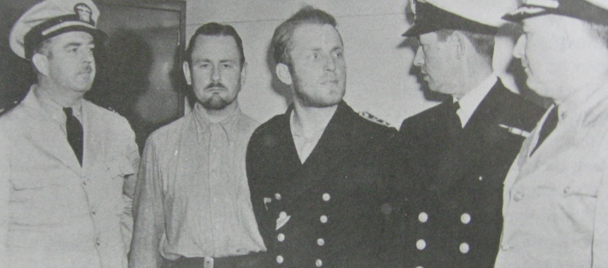 Командир субмарины U-352 в плену