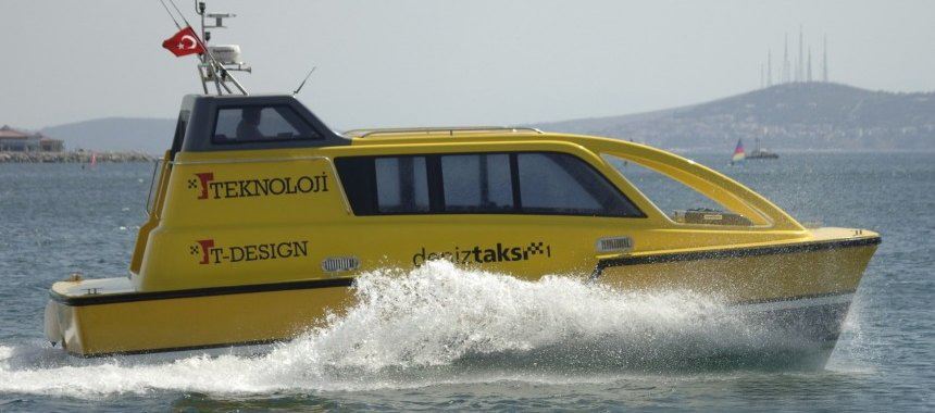 Taxi in the Bosporus Strait