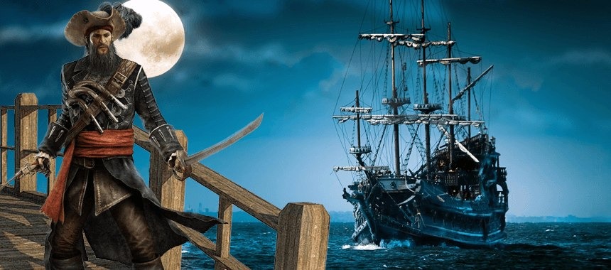 Карибский пират «Черная Борода» или история Эдварда Тича