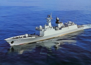 Guided missile frigate Weifang (550) 0