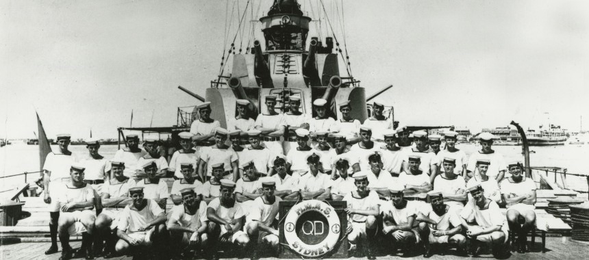 Команда крейсера HMAS Sydney, 1940 год