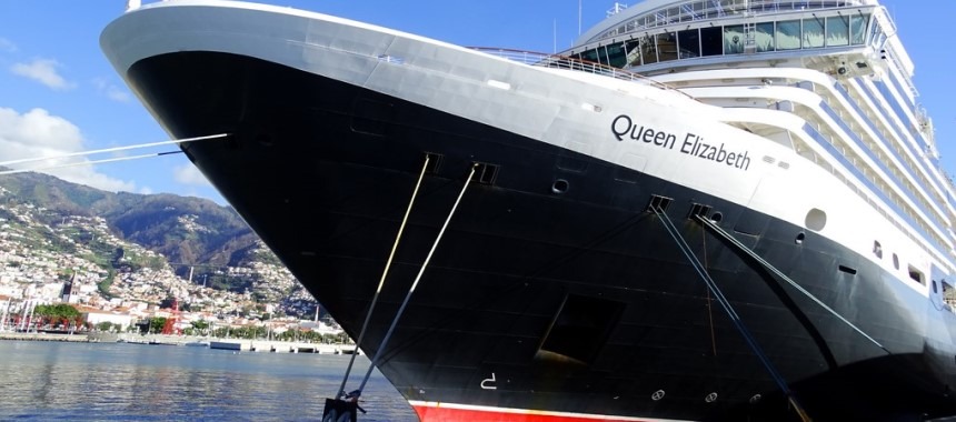 Новый круизный лайнер «Queen Elizabeth» построен