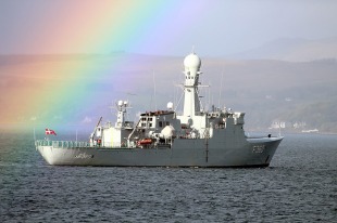 Ocean patrol vessel HDMS Hvidbjørnen (F 360) 1