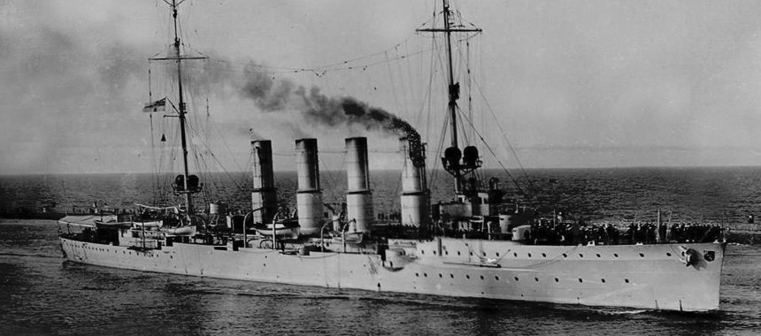 Немецкий крейсер Бреслау