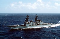 Destroyer USS Peterson (DD-969)