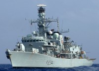 Guided missile frigate HMS Iron Duke (F234)