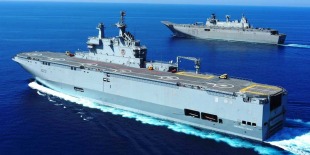 Amphibious assault ship ENS Anwar El Sadat (L1020) 1