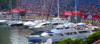 Grand yacht show in Monaco