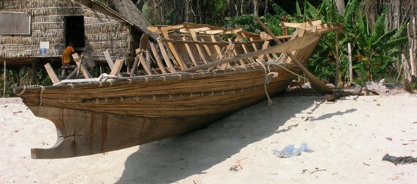 Кабанг - лодка морских кочевников
