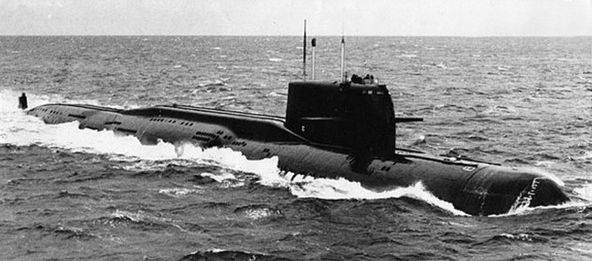 Подводный крейсер проекта 667А Ленинец
