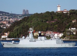 Guided missile frigate Weifang (550) 2