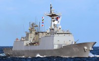 Guided missile destroyer ROKS Chungmugong Yi Sun-sin (DDH-975)